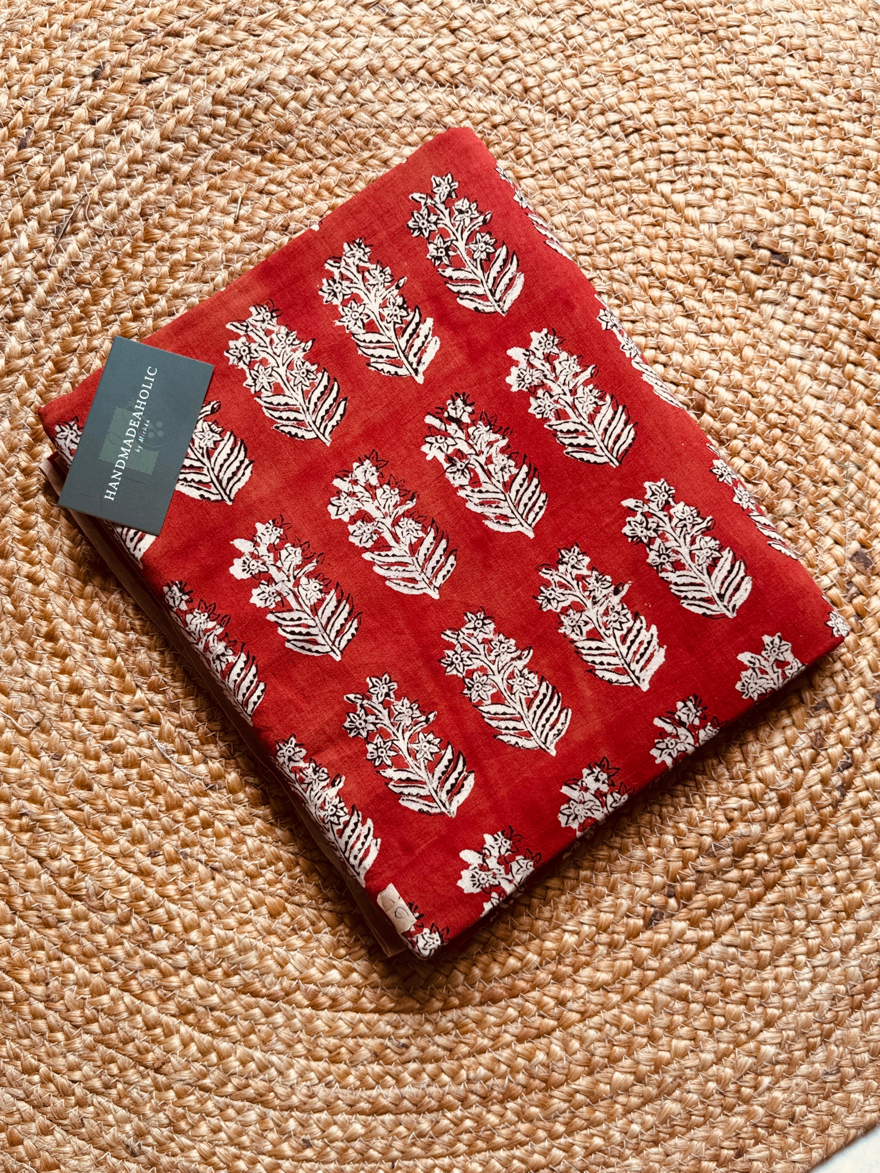 HANDBLOCK PRINTED COTTON FABRIC