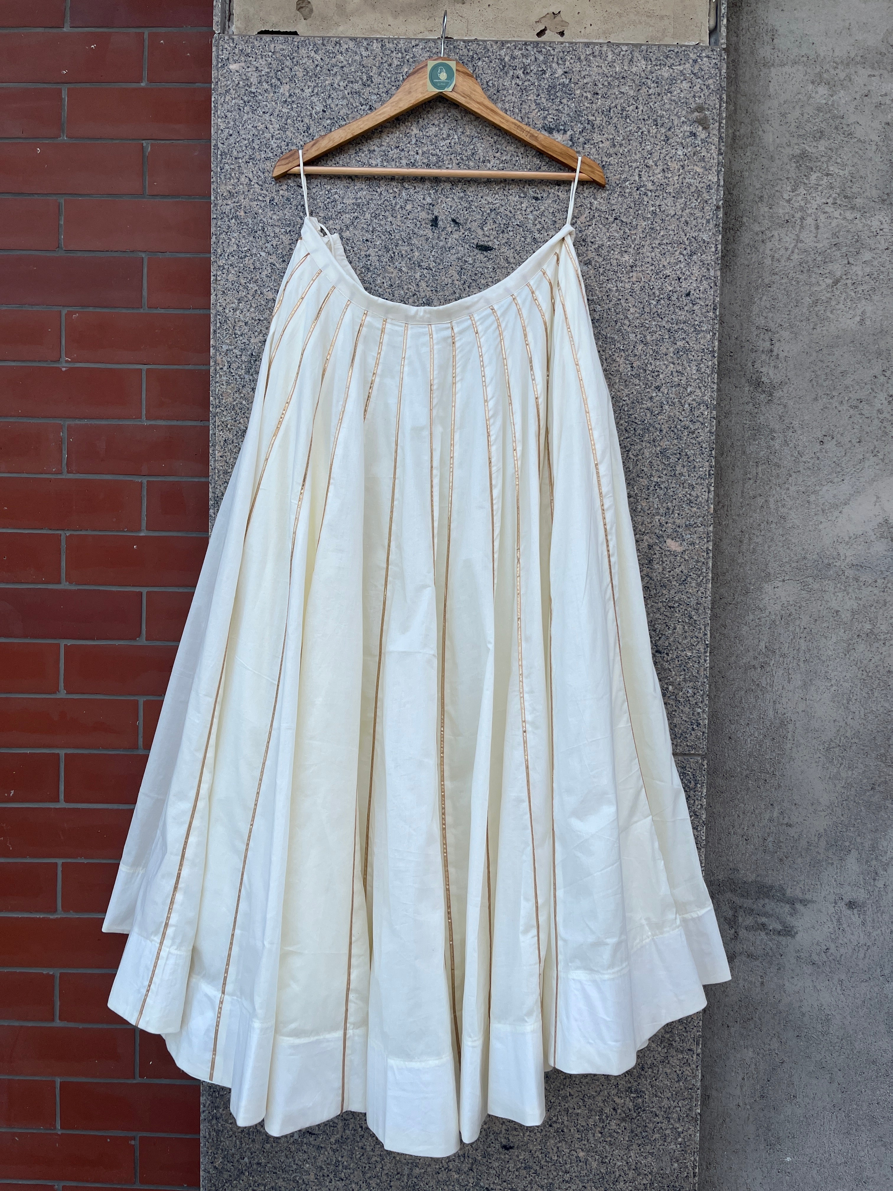 WHITE KALI LACE SKIRT HANDMADEAHOLIC BY MISHKA