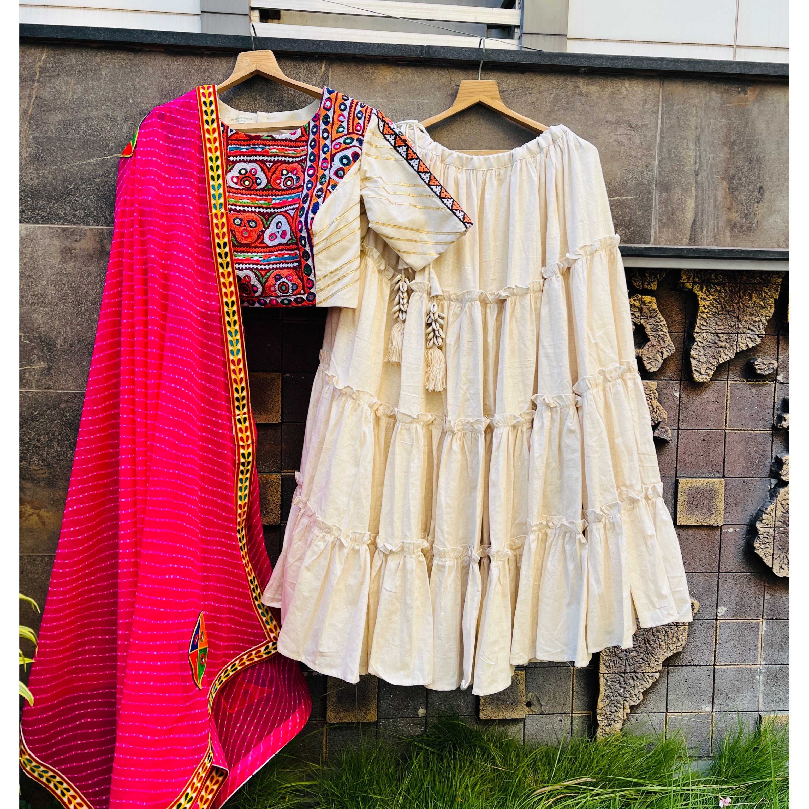 NAVDURGA CHOLI HANDMADEAHOLIC BY MISHKA