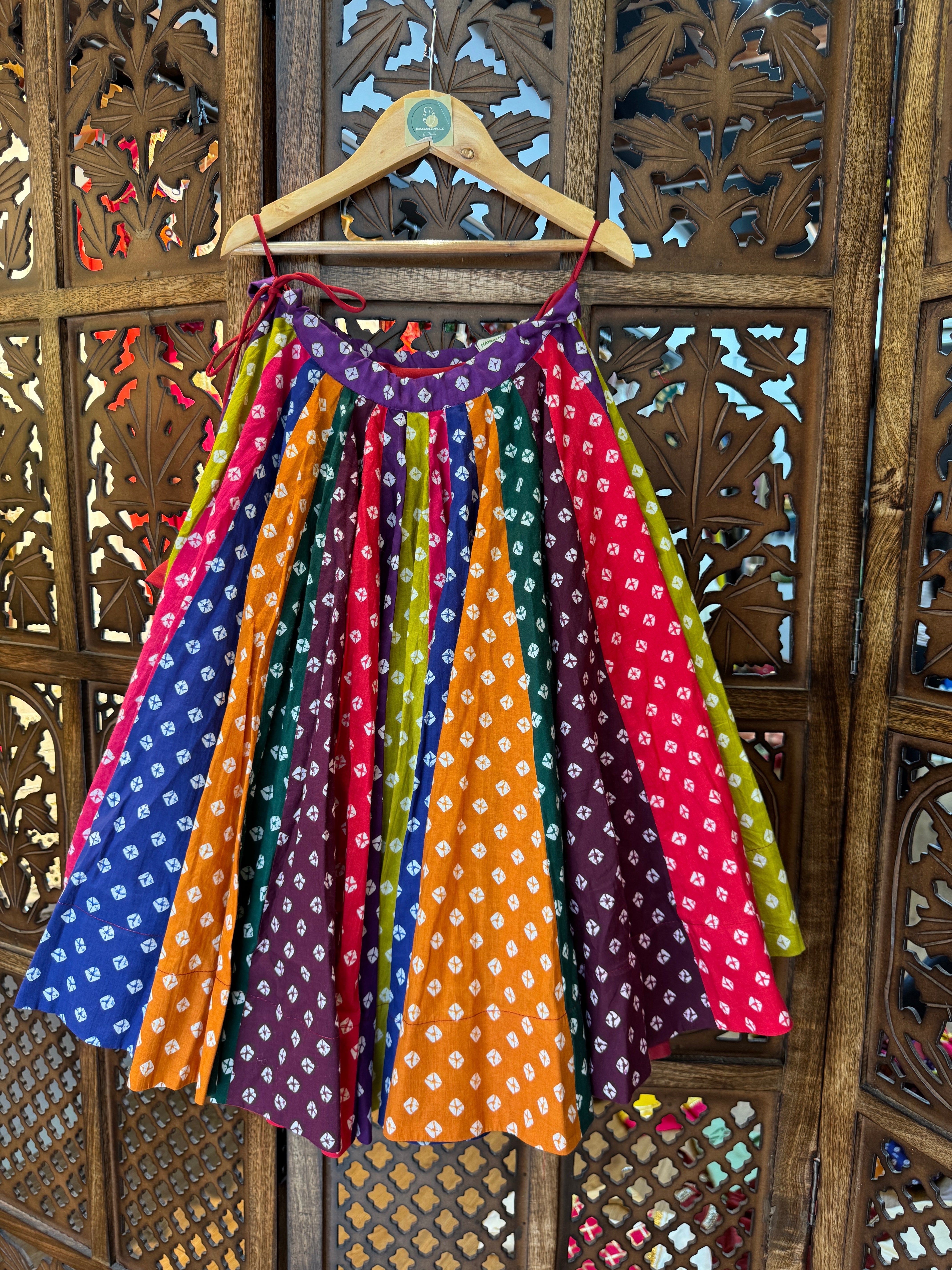 ALIA KIDS SKIRT RAAS'25 HANDMADEAHOLIC BY MISHKA