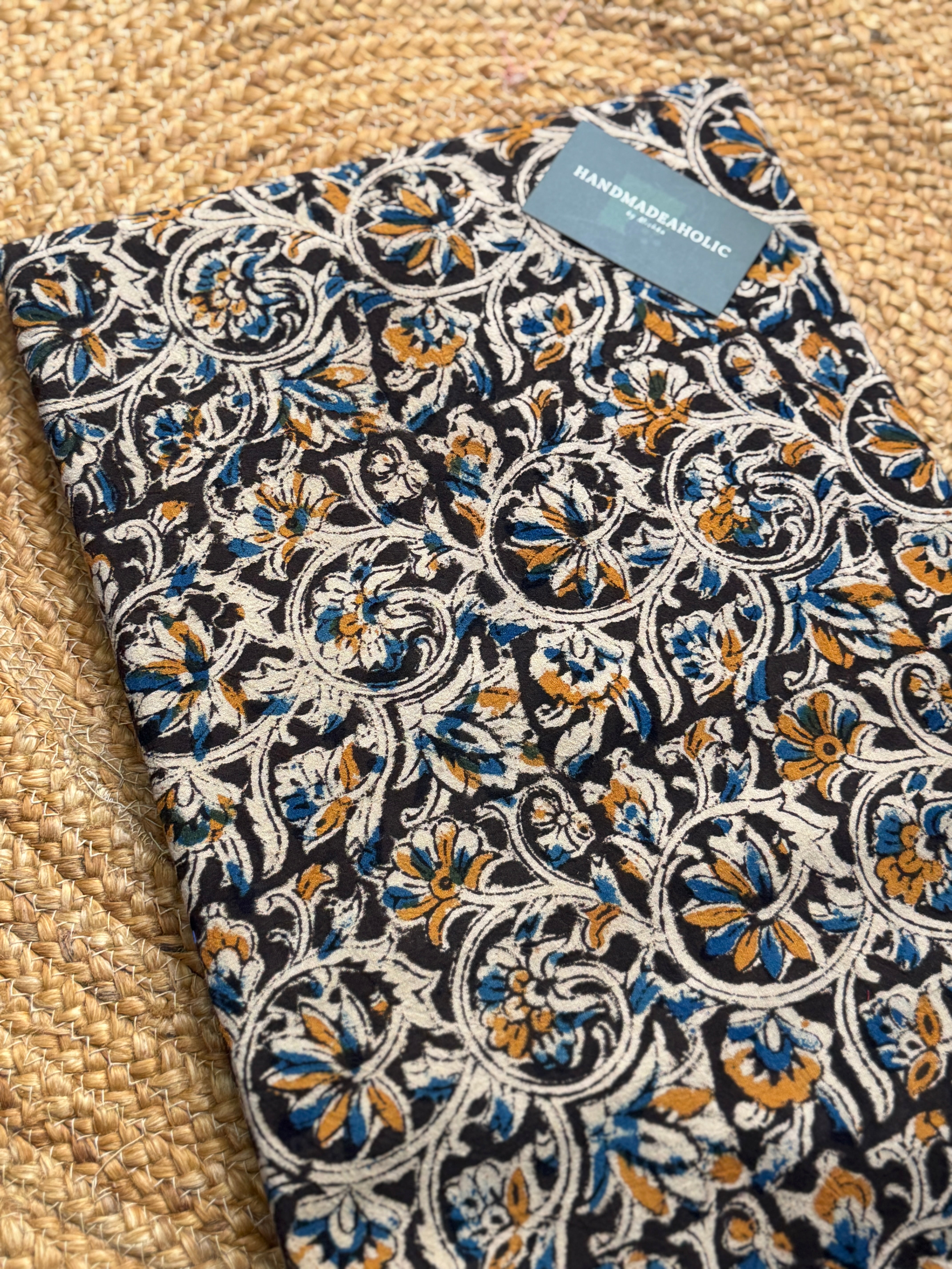 Kalamkari Handblock Cotton Fabric