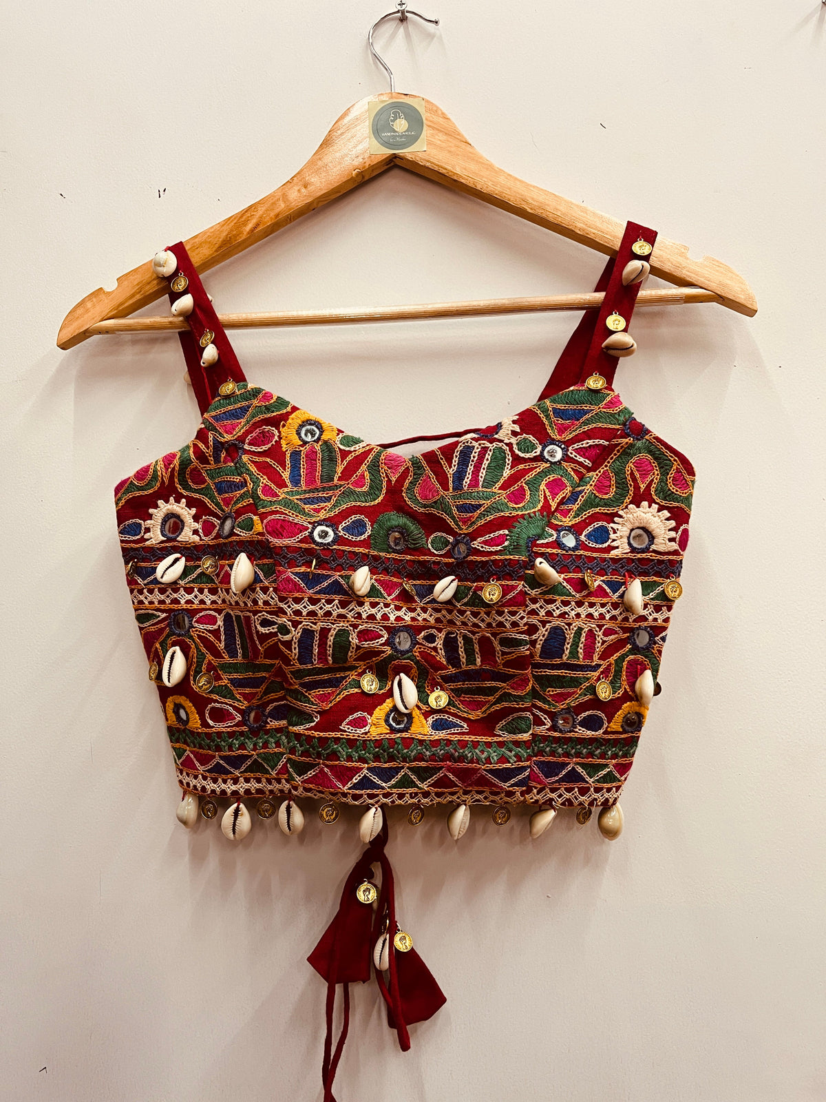 MULTI SPAGHETTI KUTCHI BLOUSE HANDMADEAHOLIC BY MISHKA