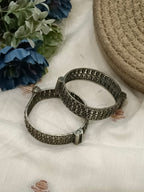 Kaveri German Silver Kada