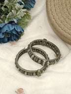 Alaknanda German Silver Kada