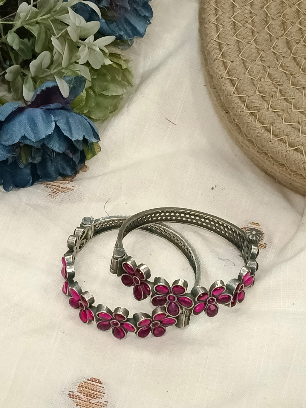 Miraya German Silver Kada