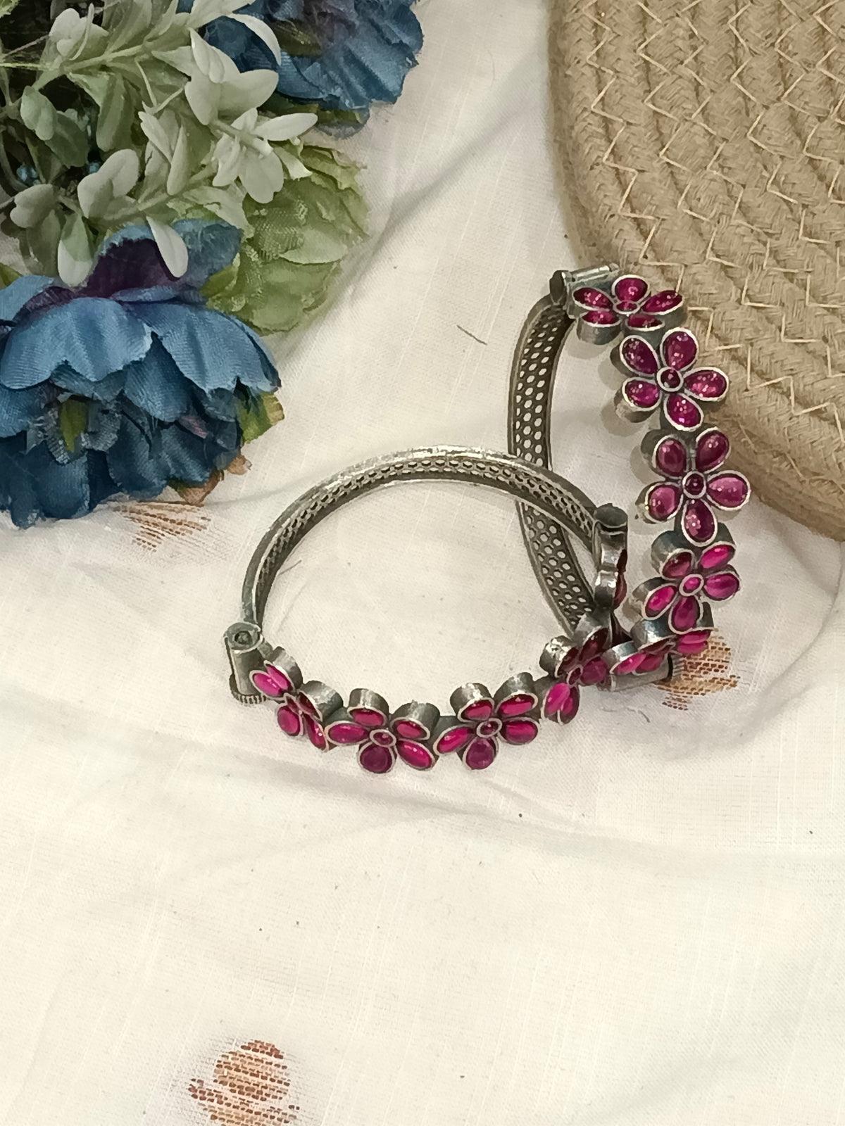 Miraya German Silver Kada