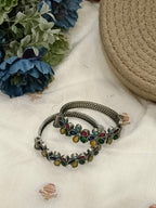 Tavisha German Silver Kada