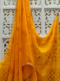 Yellow Lehriya Dupatta