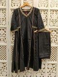 Black side kali Suit Set