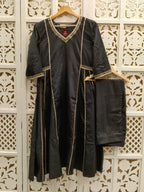 Black side kali Suit Set