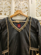 Black side kali Suit Set