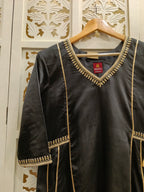Black side kali Suit Set