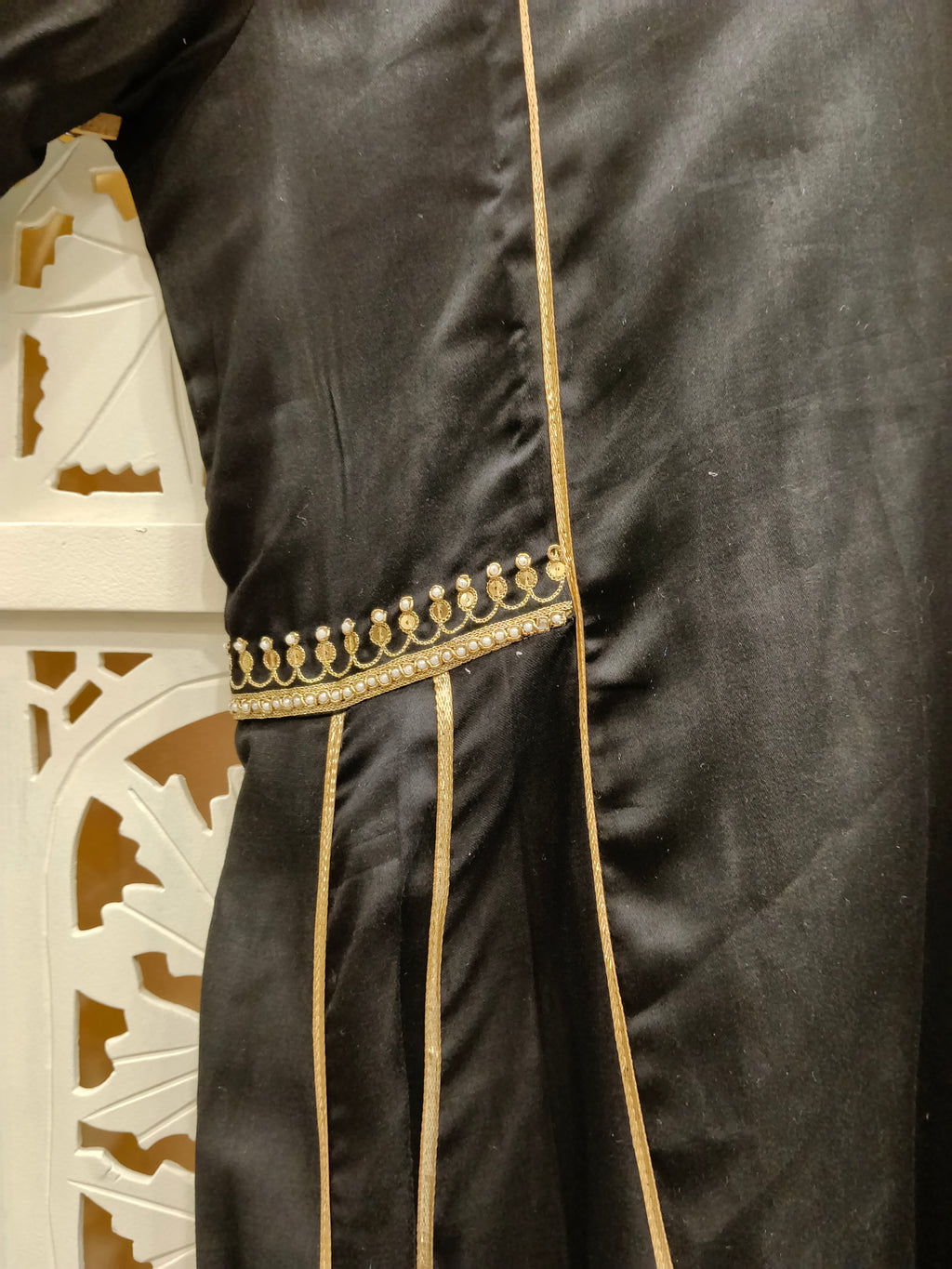 Black side kali Suit Set
