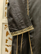 Black side kali Suit Set