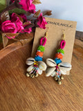 BANJARA  COWRIE EARRING HANDMADEAHOLIC BY MISHKA