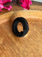 BLACK JUTE RING HANDMADEAHOLIC BY MISHKA