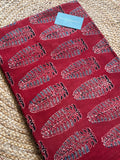 NATURAL AJRAKH HANDBLOCK COTTON FABRIC