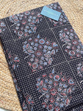 NATURAL AJRAKH HANDBLOCK COTTON FABRIC