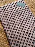NATURAL AJRAKH HANDBLOCK COTTON FABRIC