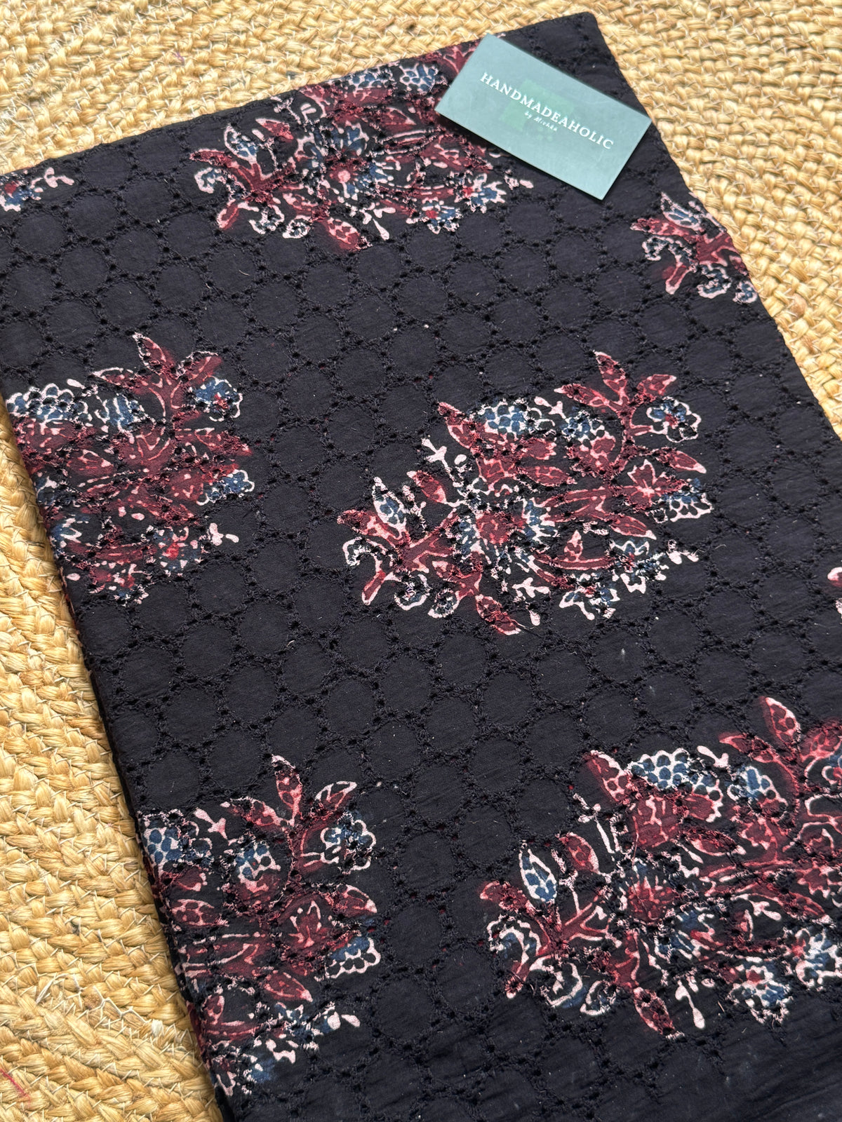 HAKOBA HANDBLOCK AJRAKH COTTON FABRIC