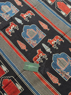 NATURAL AJRAKH HANDBLOCK COTTON FABRIC