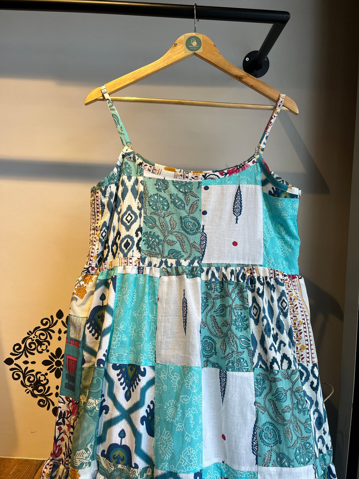 PATCH BLUE KURTIES HANDMADEAHOLIC BY MISHKA