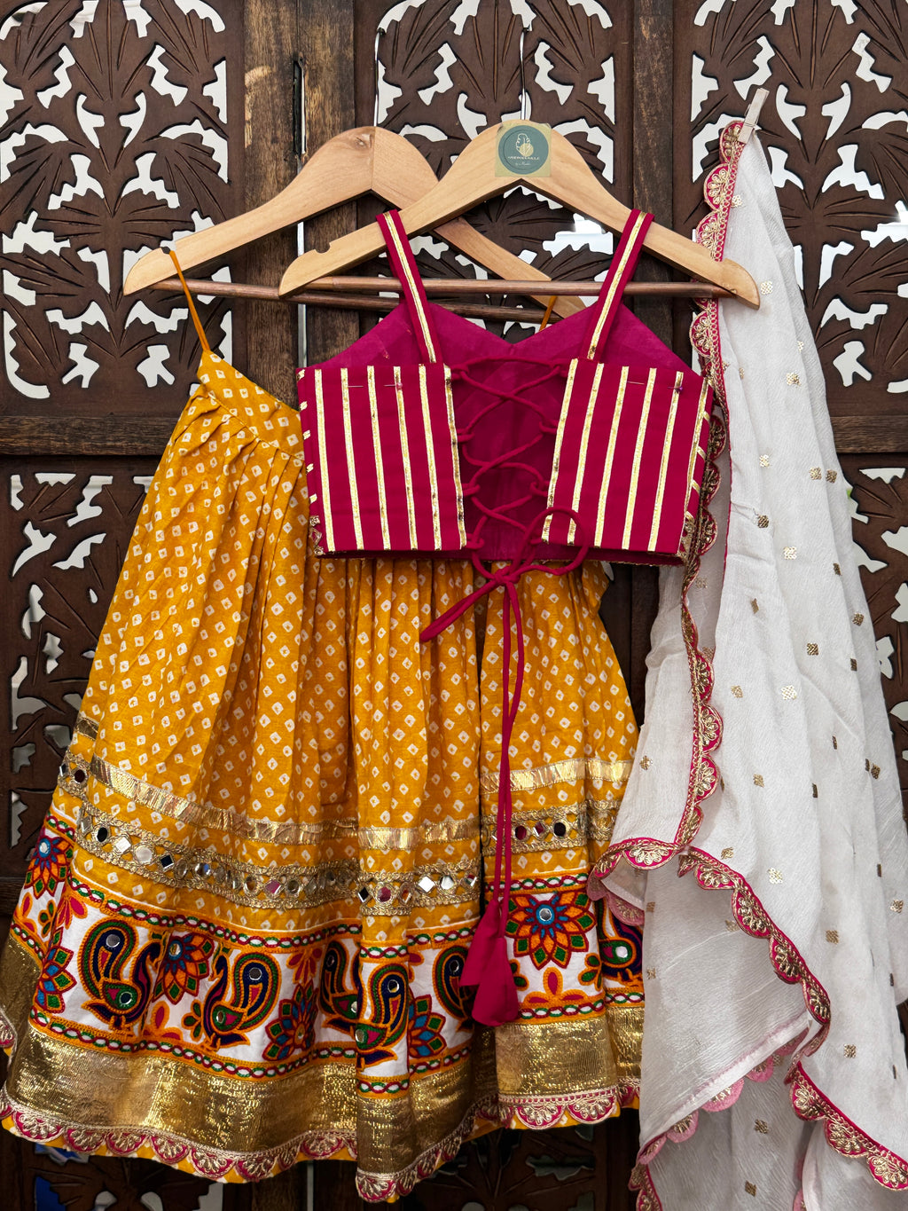 Maa Durga Kids Choli Raas'26