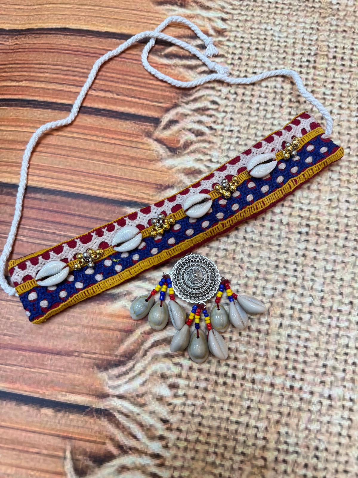GAMTHI BOHO NECKPIECE HANDMADEAHOLIC BY MISHKA