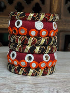 AJARAKH BLACK BANGLE HANDMADEAHOLIC BY MISHKA