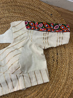 OFF WHITE BANJARA BLOUSE HANDMADEAHOLIC BY MISHKA