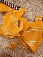 MUSTARD BANJARA BLOUSE HANDMADEAHOLIC BY MISHKA