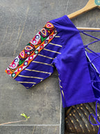 ROYAL BLUE BANJARA BLOUSE HANDMADEAHOLIC BY MISHKA
