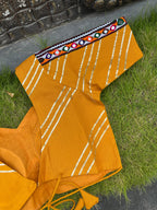 MUSTARD BANJARA BLOUSE HANDMADEAHOLIC BY MISHKA