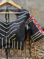 BLACK BANJARA BLOUSE HANDMADEAHOLIC BY MISHKA