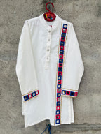 OFF WHITE BANJARA BOYS KURTA - handmadeaholicmishka
