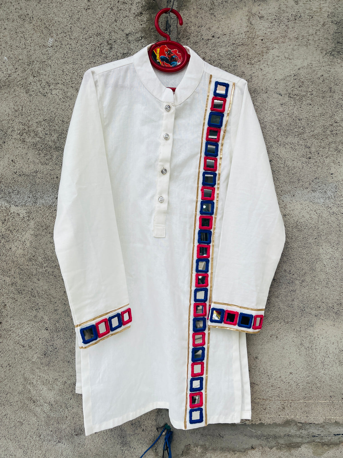 OFF WHITE BANJARA BOYS KURTA - handmadeaholicmishka