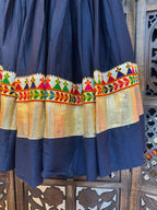 BLUE KIDS SKIRT HANDMADEAHOLIC BY MISHKA