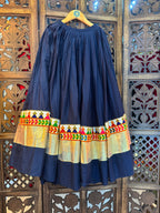BLUE KIDS SKIRT HANDMADEAHOLIC BY MISHKA