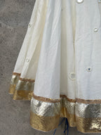 OFF WHITE MIRROR KIDS SKIRT - handmadeaholicmishka