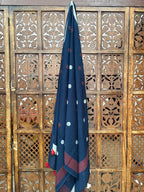 HANDBLOCK PRINTED COTTON AJRAKH DUPATTA