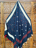 HANDBLOCK PRINTED COTTON AJRAKH DUPATTA