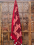 HANDBLOCK PRINTED COTTON AJRAKH DUPATTA
