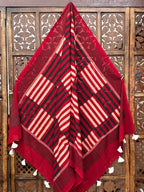 HANDBLOCK PRINTED COTTON AJRAKH DUPATTA
