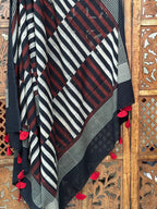 HANDBLOCK PRINTED COTTON AJRAKH DUPATTA