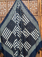 HANDBLOCK PRINTED COTTON AJRAKH DUPATTA