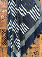HANDBLOCK PRINTED COTTON AJRAKH DUPATTA