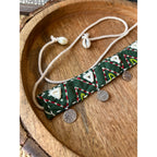 GREEN GAMTHI CHOKAR HANDMADEAHOLIC BY MISHKA