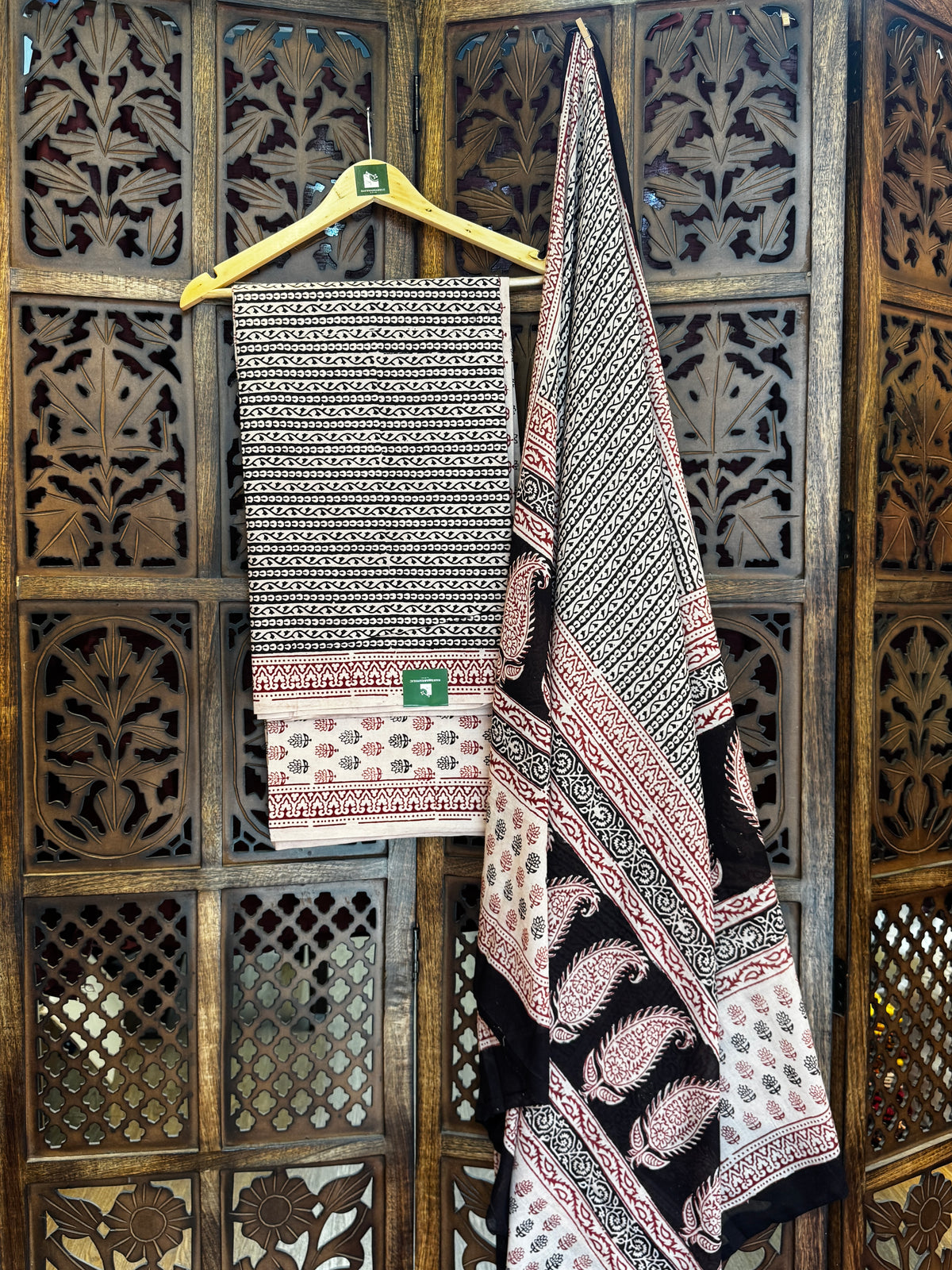 Bagh Handblock Cotton Suit