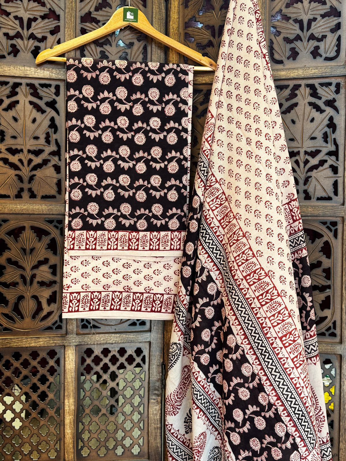 Bagh Handblock Cotton Suit