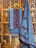 Bagh Handblock Cotton Suit